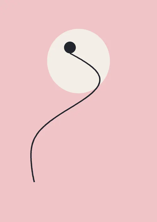 Figure at Rest — Figures art print poster by VORAROSA